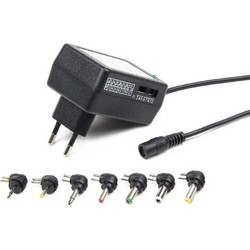 GEMBIRD UNIVERSAL ΤΡΟΦΟΔΟΤΙΚΟ AC-DC 12 W