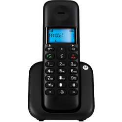 Motorola T301 Ασύρματο Τηλέφωνο με Ανοιχτή Ακρόαση Μαύρο
