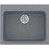 Sanitec Classic 331 Υποκαθήμενος Νεροχύτης Γρανίτη Ματ Metallic Silver 60x50cm