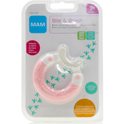 Mam Bite & Brush Pink 3m+ 1τμχ