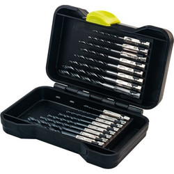 Goobay Tools Metal And Wood Drill Bit Set, 16 Pcs