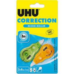 Uhu Σετ Διορθωτική Ταινία Blister Micro 5mmx8m 34537