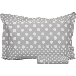 Anna Riska Mix & Match 26 Βρεφικό Σεντόνι Λίκνου Βαμβακερό 80x100 Grey