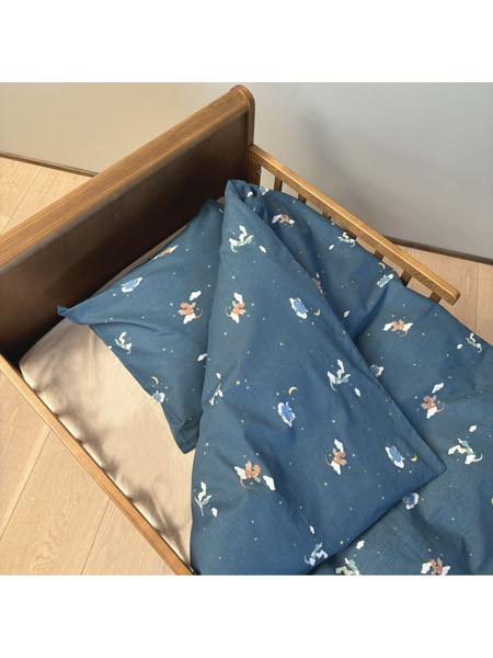 Baby Bed Linen - Dragon Nightsky, 70x100 cm & 40x45 cm