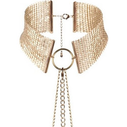 BIJOUX - DA'SIR MA'TALLIQUE GOLDEN METALLIC NECKLACE