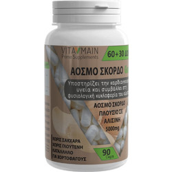 Vitamain Συμπυκνωμένη Σκόνη Άοσμου Σκόρδου 90 Κάψουλες