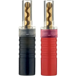Eagle Cable Eagle Cable BFA βύσματα ηχείων τύπου μπανάνα για καλώδια έως 6 mm με επιχρυσωμένες επαφές και σταθερή βιδωτή σύνδεση για καθαρό σήμα και αξιόπιστη επαφή. 54.00.0035