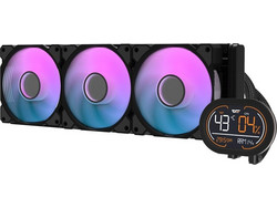 Darkflash DH360D Black Υδρόψυξη CPU 120mm ARGB για Socket 115x / 1366 / 1700 / 2011 / 2011-3 / 2066 / AM2 / AM2+ / AM3 / AM3+ / AM4 / AM5 / FM1 / FM2 / FM2+