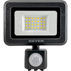 GEYER Προβολέας led μαύρος με ανιχνευτή κίνησης 20W 4000K LPRM20CES