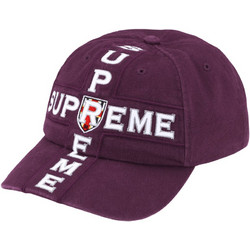 Supreme Cross 6-Panel Καπέλο Jockey Plum