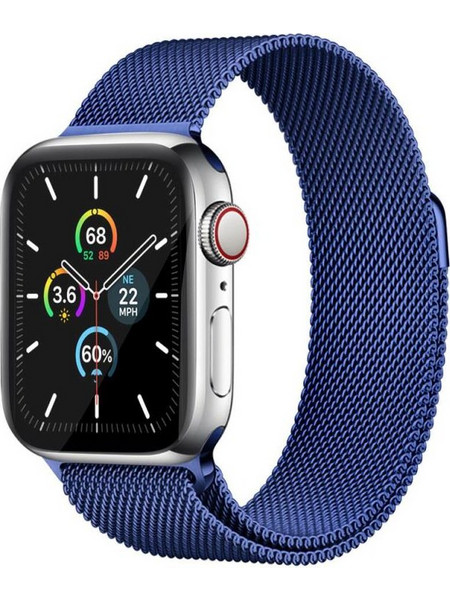 AHAstyle WG42 Λουράκι Μεταλλικό Blue (Apple Watch 38 / 40 / 41mm)