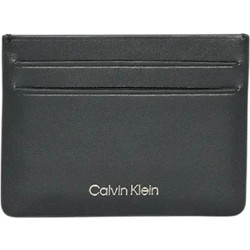 Calvin Klein - Ανδρική Δερμάτινη Καρτοθήκη Ck Concise Cardholder 6Cc K50K510601-BAX Μαύρο