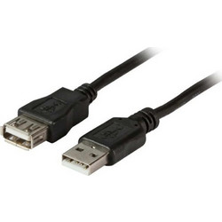 EFB Magnetic USB 2.0 to micro USB Cable Μαύρο 5m (K5248SW.5V2) 1τμχ