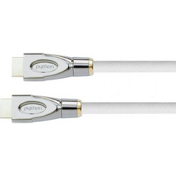 Python HDMI 2.0 Premium High Speed 4K 60Hz HDR Braided Cable HDMI male - HDMI male 1m Λευκό GC-M0161