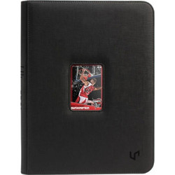 Ultra Pro 9-Pocket Window Premium Zippered Pro-Binder Black