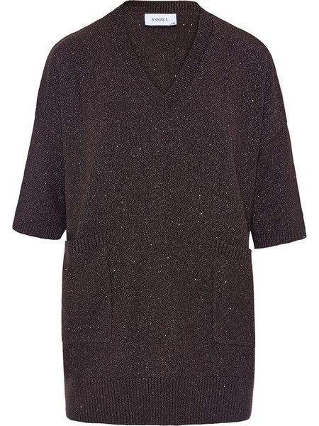 FOREL Πλεκτή μπλούζα 083.90.01.033-ΚΑΦΕ Brown