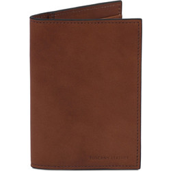 Leather passport cover - Καφέ