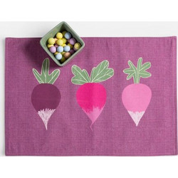 ΣΟΥΠΛΑ BAMB.RADISH 33X48 BROWN/PURPLE
