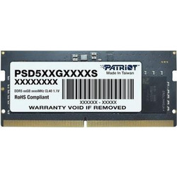 Patriot Signature 16GB (1X16GB) DDR5 5600MHz SoDimm PSD516G560081S