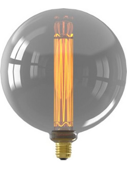 Λάμπα LED Calex Royal Kalmar E27 Dimmable Filament 2000K 60lm 3.5W Titanium 2101005600