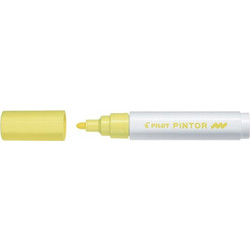Μαρκαδόρος Σχεδίου Pintor Medium Κίτρινος 1.4mm Pilot