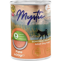 Mystic Υγρή Τροφή Σκύλου Grain Free για Ενήλικους Σκύλους με Σολομό 400gr