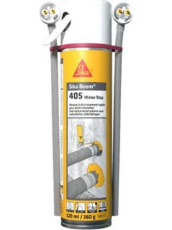 Sika Boom-405 Water Stop Αφρός Πολυουρεθάνης 2 Συστατικών για Υδατοστεγανές Σφραγίσεις 320ml
