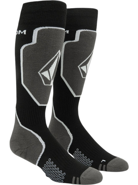 Volcom Shield Wool Blend Ανδρικές Κάλτσες Ψηλές Μαύρες J6352600