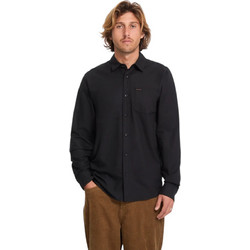 Volcom Veeco Oxford Ανδρικό Πουκάμισο Μακρυμάνικο Μαύρο A0532607-BLK