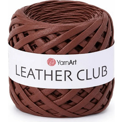 Νήμα Leather με Όψη Δέρματος για Πλεκτές Τσάντες σε Καφέ 6101 Χρώμα 195gr. και 60 μέτρα