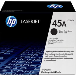 HP 45A Black Toner