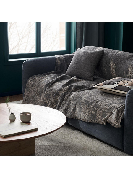 Ριχτάρι Laverna 425/15 Rock Grey Gofis Home Πολυθρόνα 180x180cm Ακρυλικό-Πολυέστερ