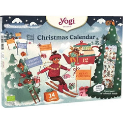 Yogi Tea Promo Christmas Calendar Ημερολόγιο Αντίστροφης Μέτρησης με Διάφορες Γεύσεις Τσάι 24 Φακελίσκοι