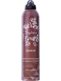 Saphira, Design, Σπρέι μαλλιών, Για κράτημα και υφή, 221 ml