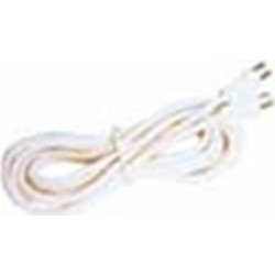 Καλώδιο Κεραίας Coax Male to Coax Female 1.5m White 10τμχ CR-215
