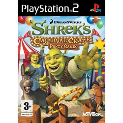 Shrek's Carnival Craze Party Games Used PS2