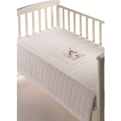 Morven Peques 209 Κουβέρτα Αγκαλιάς Fleece 80x110 Λευκή