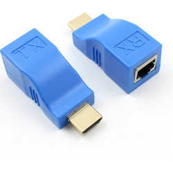 HDMI Extender 30m Over CAT5/6 1 X CABLE 1080p & 4K Προέκταση FTT14-016