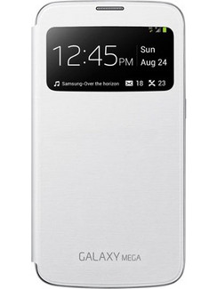 Samsung S-View Flip Cover White (Galaxy Mega)