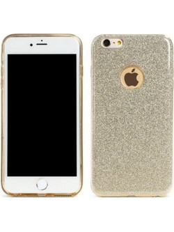 Θήκη iphone 6 / 6s Σιλικόνης TPU REMAX Glitter - 2719 - Χρυσό