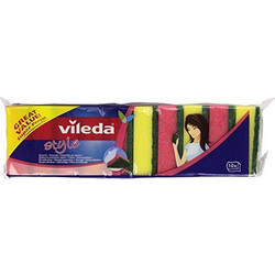 Vileda Σετ Σφουγγάρια Κουζίνας 10τμχ