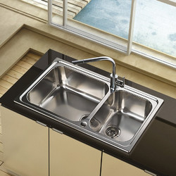 Apell Linear 8520 Ένθετος Νεροχύτης Inox Σαγρέ 101-8520-112 86x50cm