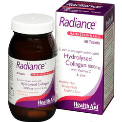 Health Aid Radiance Collagen 1000mg με Βιταμίνη C 60 Ταμπλέτες