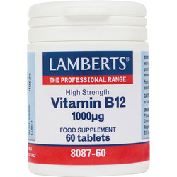 Lamberts B12 1000μg 60 Ταμπλέτες