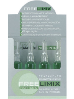 Free Limix Hair Loss Auxiliary Treatment Αμπούλες κατά της Τριχόπτωσης 12x10ml