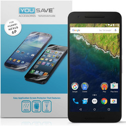 Μεμβράνη Προστασίας Οθόνης Huawei Nexus 6P by Yousave - 5 Τεμάχια (Z070)