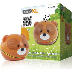 BasicXL BXL-AS 11 Teddy Bear Ηχείο Bluetooth 2W Καφέ