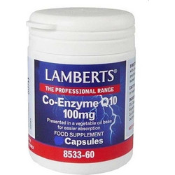 Lamberts Co-Enzyme Q10 100mg 30 Κάψουλες