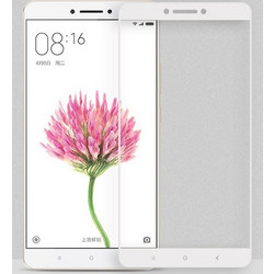 Xiaomi Mi Max - Προστατευτικό Οθόνης Full Cover Tempered Glass 9Η Λευκό (OEM)