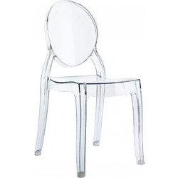 Baby Elizabeth Καρέκλα Clear Transparent 30x34x63cm